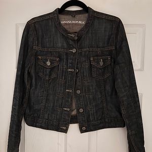 Banana Republic- Denim Jacket - Kenya Dark (M)